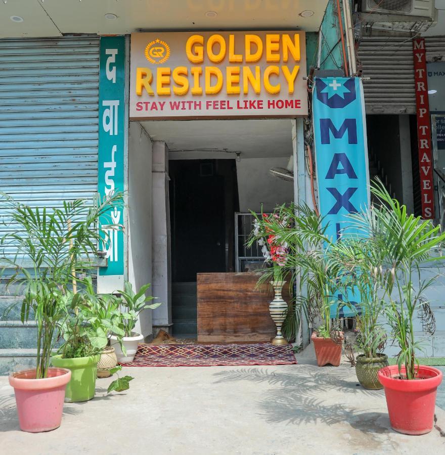 Golden Residency Hotell New Delhi Exteriör bild